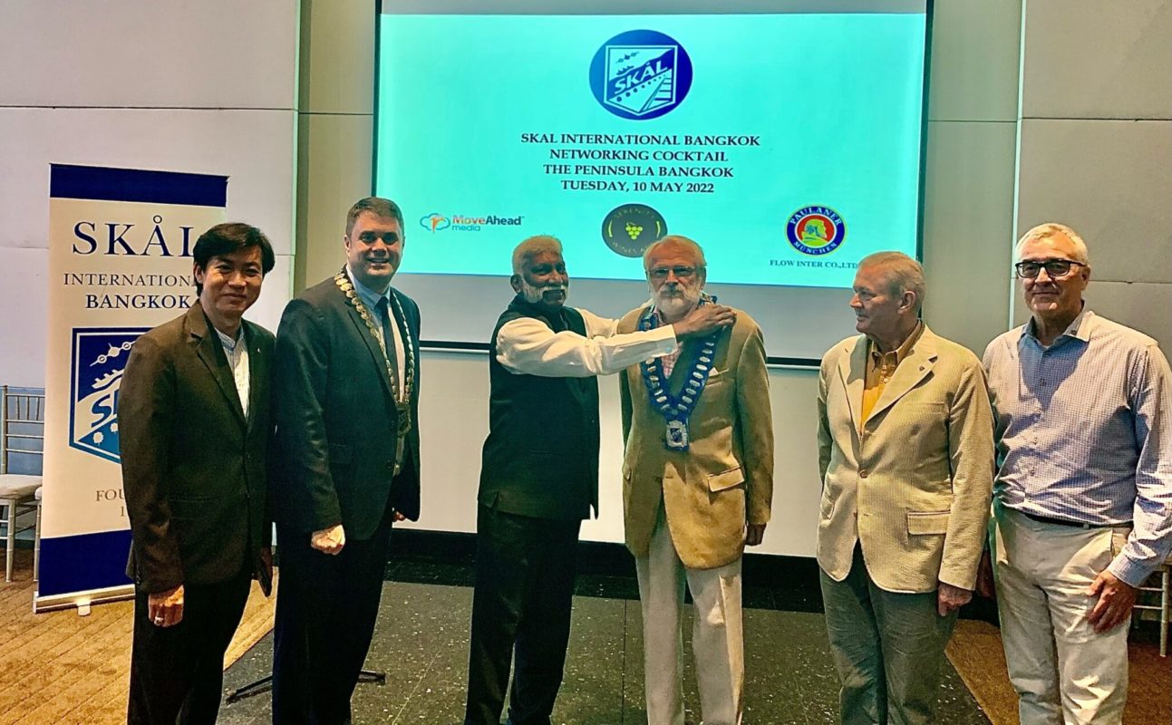 Past and Present Skål Asia Presidents Welcomed at Bangkok Meeting