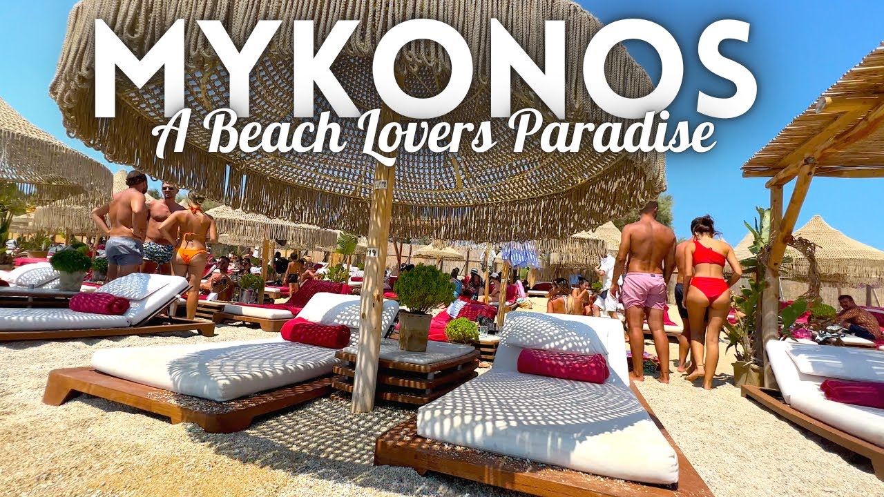 Mykonos Greece Travel Guide 2022 4K