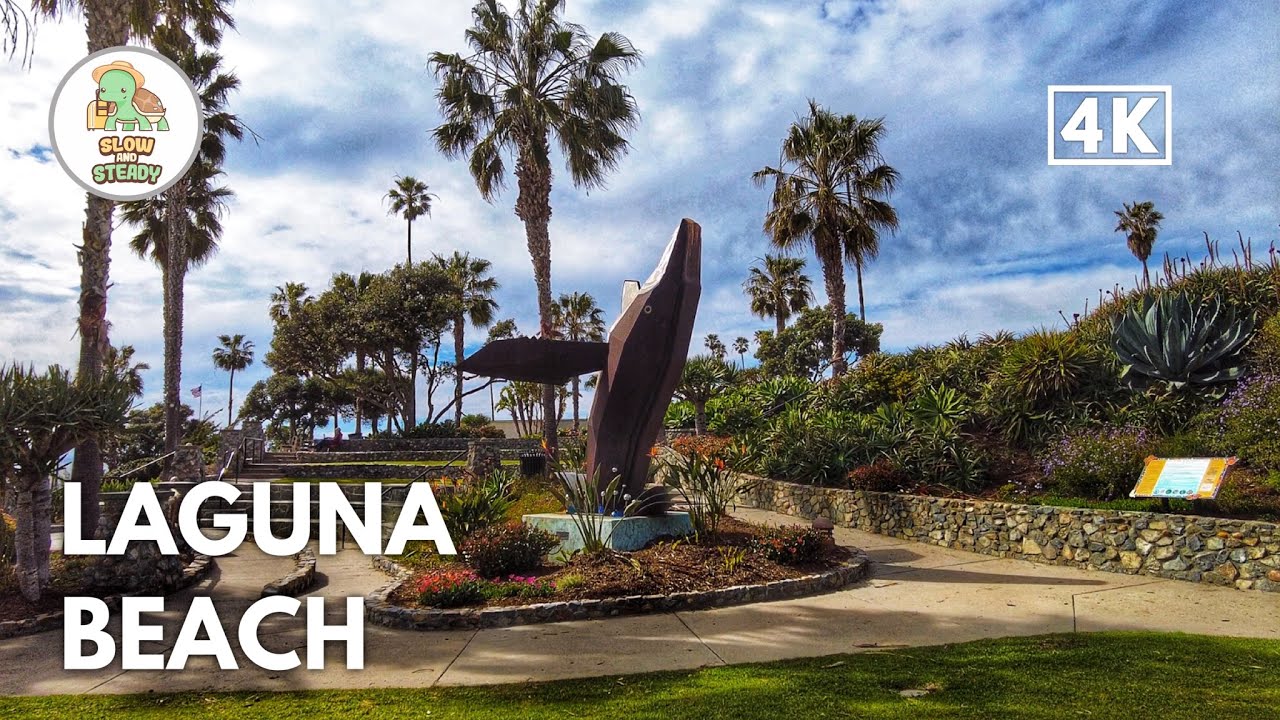 [4K] 🌴 Tuesday Afternoon | Laguna Beach, California | Walking Tour & Travel Guide
