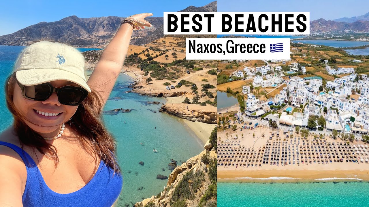Best Beaches in Naxos and it’s hidden Gems! 🇬🇷✨🏝️|  Naxos Greece Travel Guide