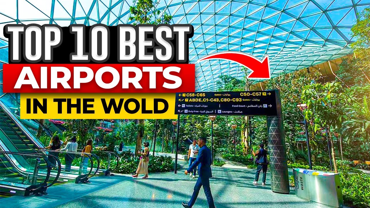 Top 10 Best Airports In The World 2023 (TRAVEL GUIDE)