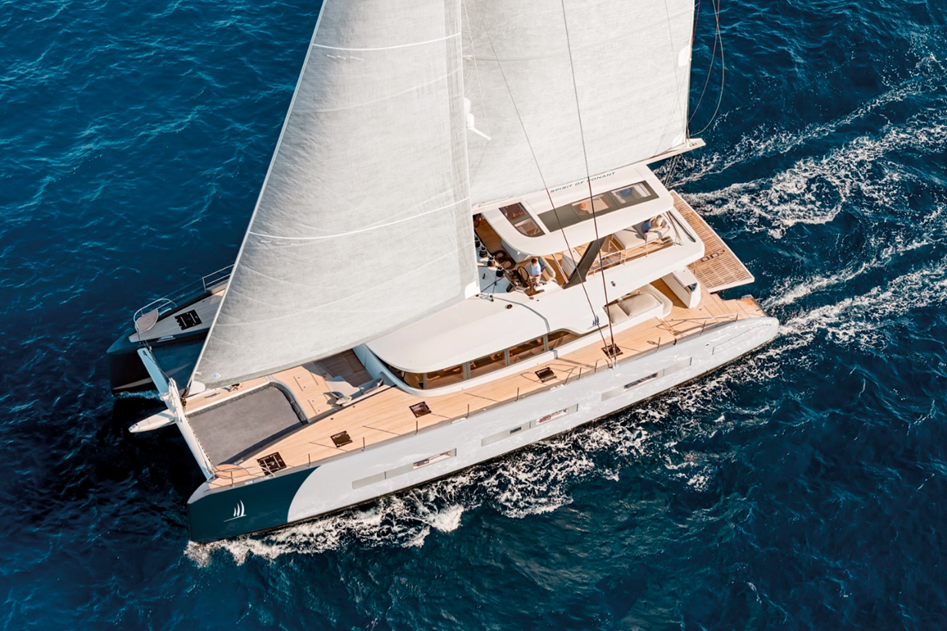 Spirit of Ponant, the iconic new Catamaran sets Sail this Summer